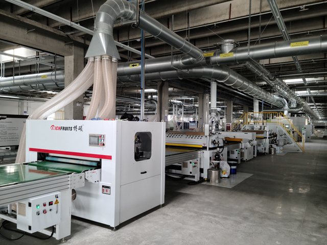UV roller coating line