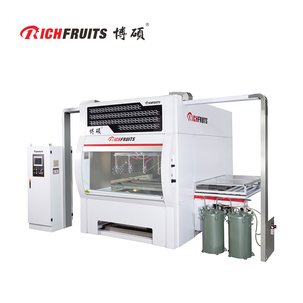 How should the spray gun be maintained in the automatic spraying machine?