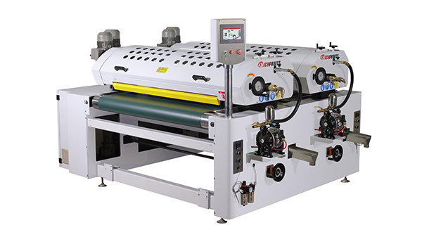 Roll coating machines
