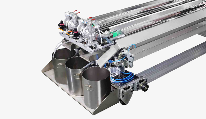 Automatic spray painting machine