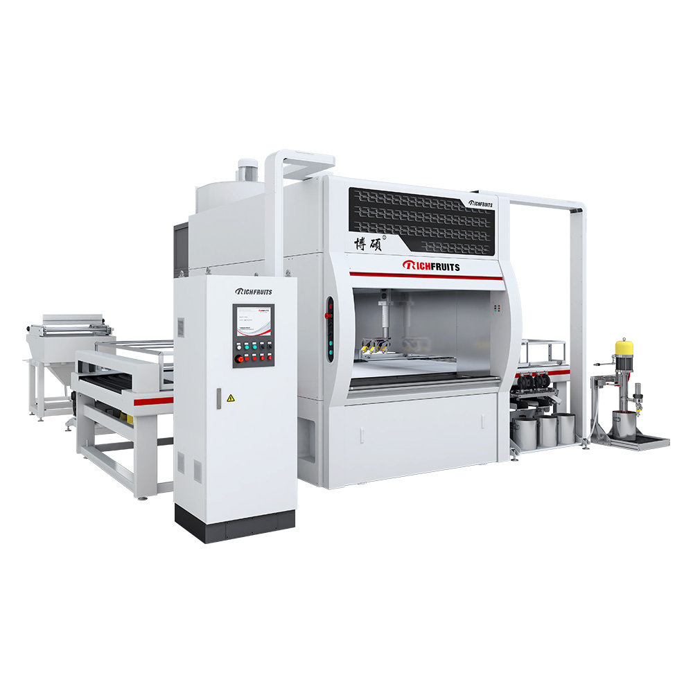 B2-Automatic spraying machine Reciprocatingbelt feedingwater-filtration