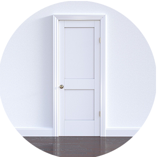 Wooden door