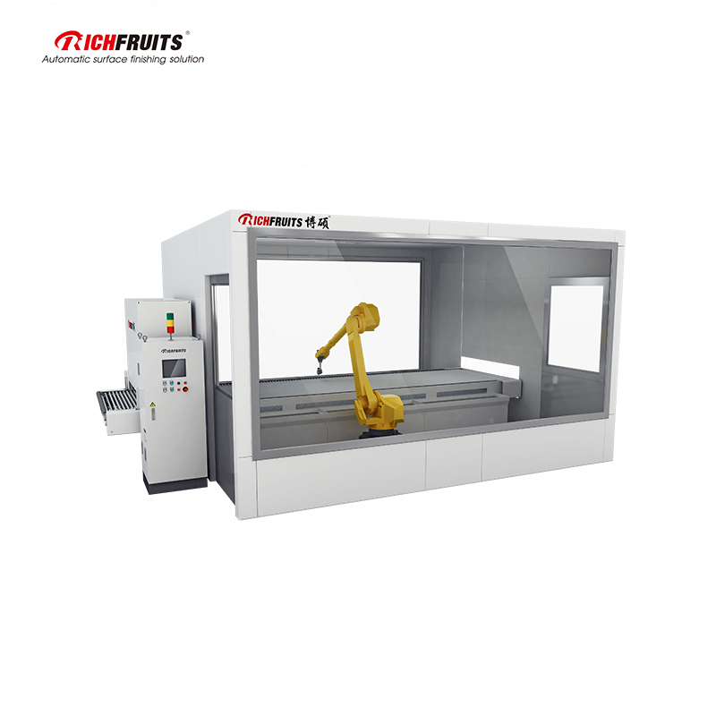 Automatic glue spraying machine