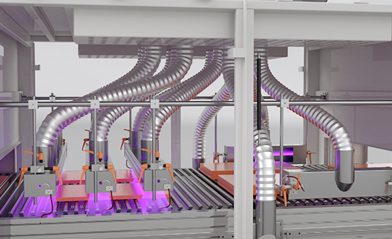 automatic spray machine