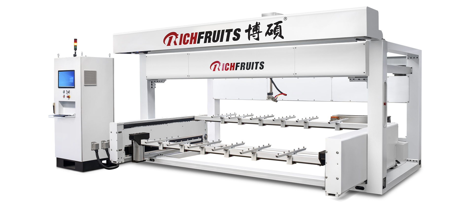 Intelligent glue spraying machine