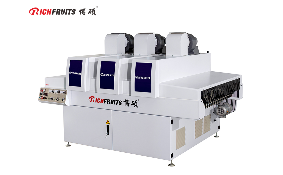 UV curing machine-three lamps