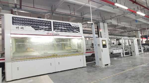 Method for dehumidification of automatic coating equipment