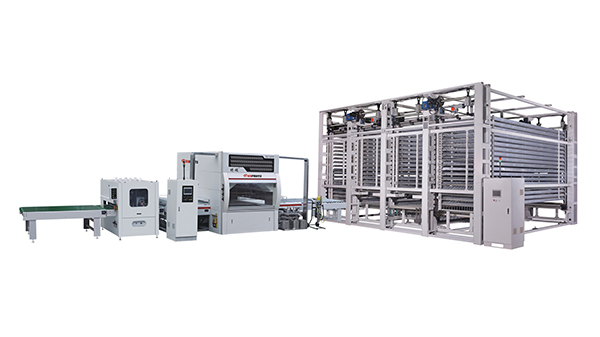 Automatic spraying lines