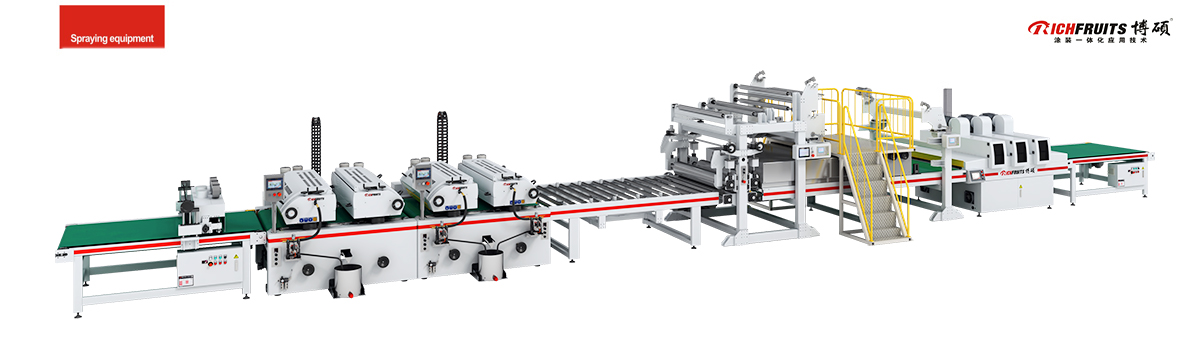 UV transfer printing line