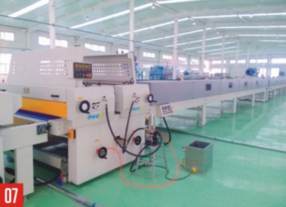 multi-layer UV roller coating