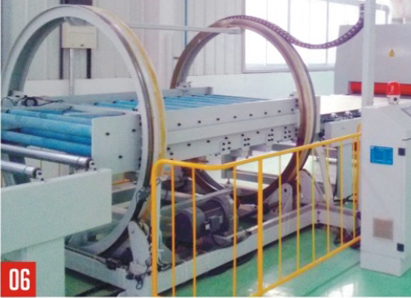 Ceramic paint board spraying line
